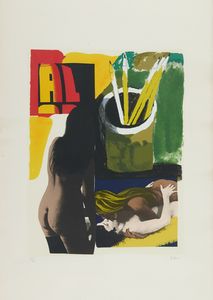 Renato Guttuso - Senza titolo