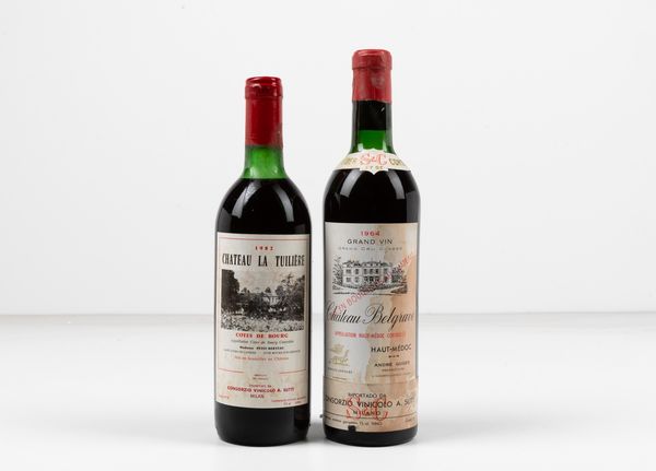 Chateau La Tuiliere, Cotes de Bourg<BR>Chateau Belgrave, Haut Medoc  - Asta Summer Wine | Cambi Time - Associazione Nazionale - Case d'Asta italiane