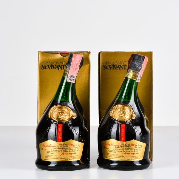 St.Vivant, Armagnac V.S.O.P.  - Asta Summer Wine | Cambi Time - Associazione Nazionale - Case d'Asta italiane