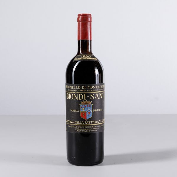 Biondi Santi Tenuta Il Greppo, Brunello di Montalcino  - Asta Summer Wine | Cambi Time - Associazione Nazionale - Case d'Asta italiane