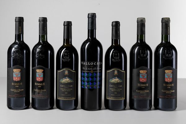 Vallocaia, Vino da tavola <BR>Castello Banfi, Summus  - Asta Summer Wine | Cambi Time - Associazione Nazionale - Case d'Asta italiane