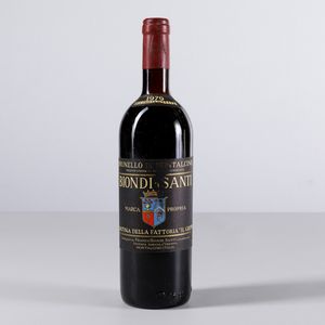 Biondi Santi Tenuta Il Greppo, Brunello di Montalcino  - Asta Summer Wine | Cambi Time - Associazione Nazionale - Case d'Asta italiane