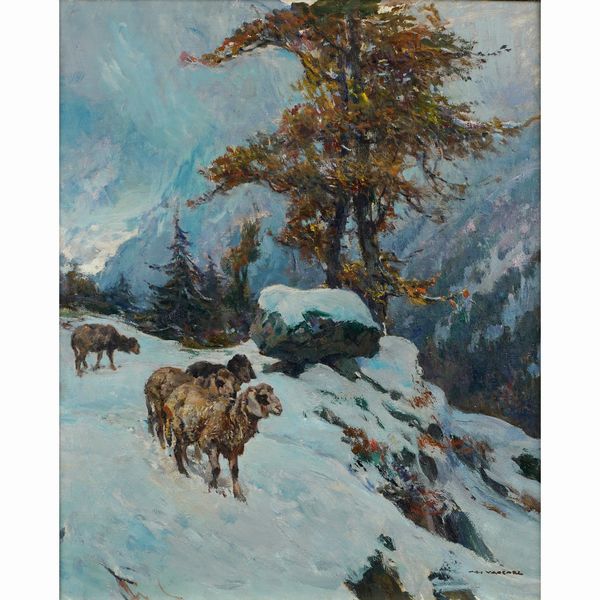 Alfredo Vaccari : Alfredo Vaccari  - Asta Dipinti del 900 Web Only - Associazione Nazionale - Case d'Asta italiane