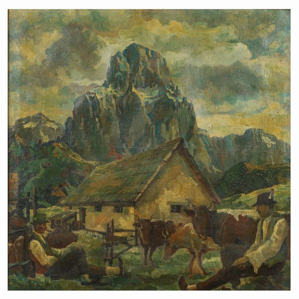 Pittore italiano  - Asta Dipinti del 900 Web Only - Associazione Nazionale - Case d'Asta italiane