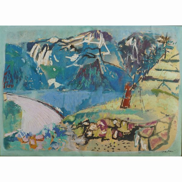 Enrico Paolucci  - Asta Dipinti del 900 Web Only - Associazione Nazionale - Case d'Asta italiane