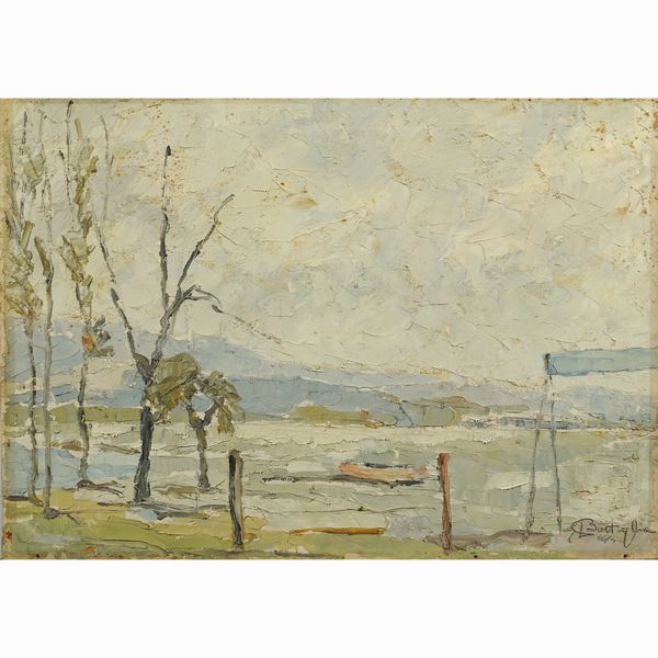 Luigi Battaglia  - Asta Dipinti del 900 Web Only - Associazione Nazionale - Case d'Asta italiane