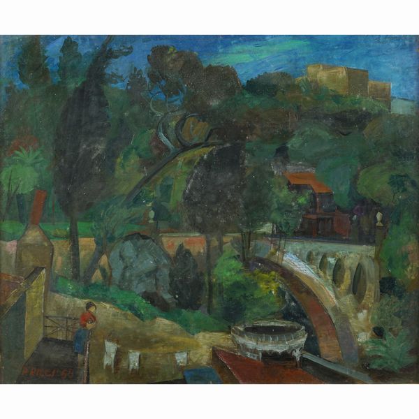 B. Ricci  - Asta Dipinti del 900 Web Only - Associazione Nazionale - Case d'Asta italiane