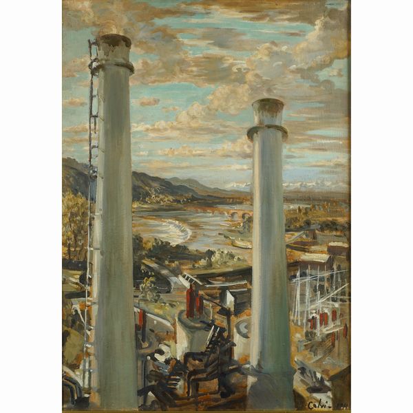 Calvi  - Asta Dipinti del 900 Web Only - Associazione Nazionale - Case d'Asta italiane