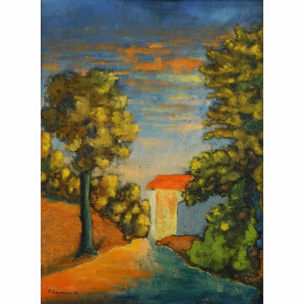 F. Gavarini  - Asta Dipinti del 900 Web Only - Associazione Nazionale - Case d'Asta italiane