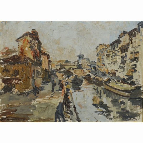 Giovanni da Busnago  - Asta Dipinti del 900 Web Only - Associazione Nazionale - Case d'Asta italiane