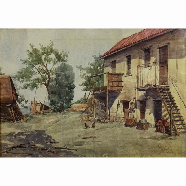 Mario Selani Sandri  - Asta Dipinti del 900 Web Only - Associazione Nazionale - Case d'Asta italiane