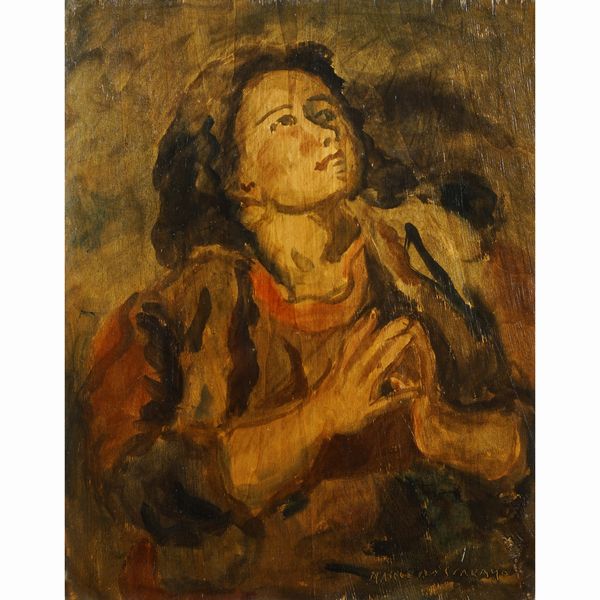 Marcello Scaramo  - Asta Dipinti del 900 Web Only - Associazione Nazionale - Case d'Asta italiane