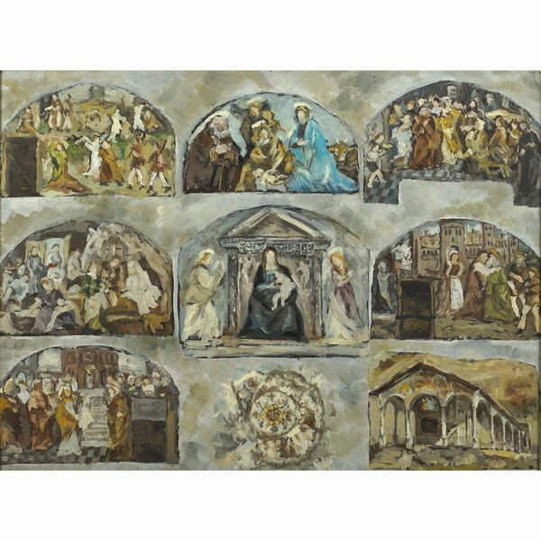 Rambaldo di Collalto  - Asta Dipinti del 900 Web Only - Associazione Nazionale - Case d'Asta italiane