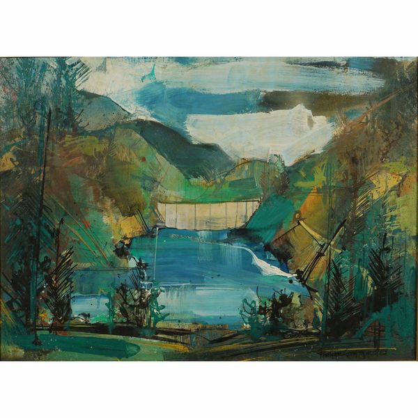 Romano Campagnoli  - Asta Dipinti del 900 Web Only - Associazione Nazionale - Case d'Asta italiane