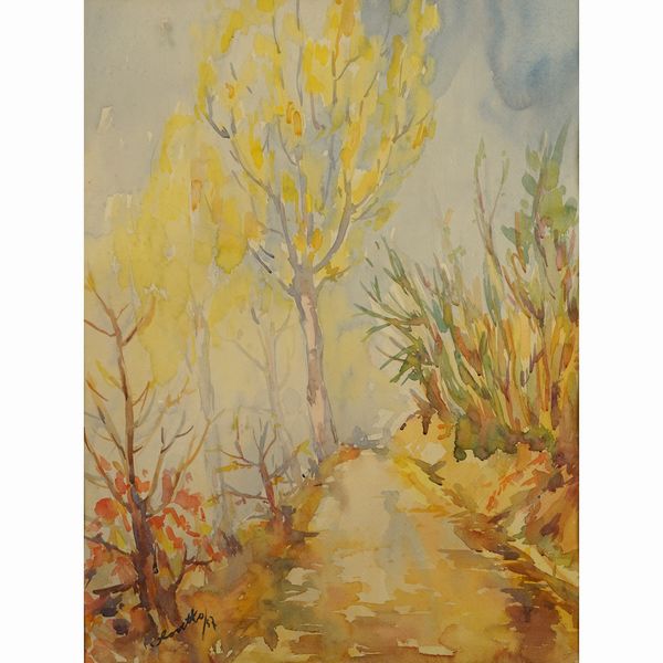 Rovetto  - Asta Dipinti del 900 Web Only - Associazione Nazionale - Case d'Asta italiane