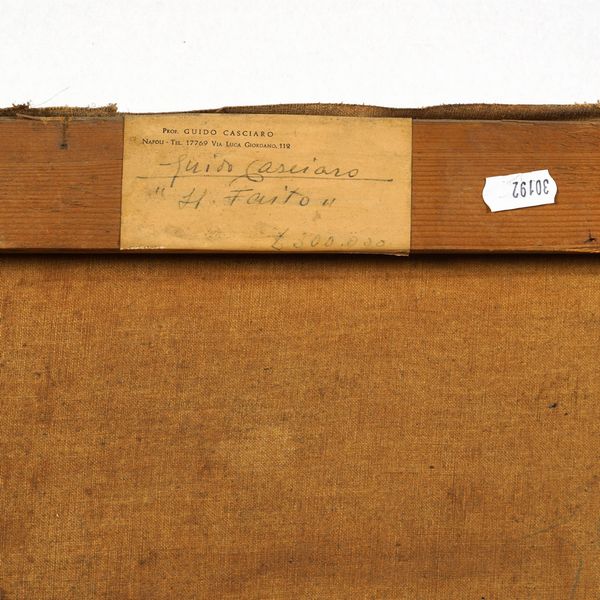 Guido Casciaro  - Asta Dipinti del 900 Web Only - Associazione Nazionale - Case d'Asta italiane