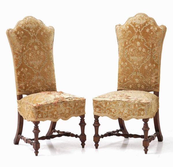 Coppia di poltrone a rocchetto. XIX-XX secolo  - Asta Antiquariato Luglio | Cambi Time - Associazione Nazionale - Case d'Asta italiane