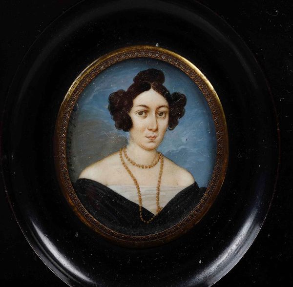 Quattro miniature con ritratti, entro cornici ebanizzate  - Asta Antiquariato Luglio | Cambi Time - Associazione Nazionale - Case d'Asta italiane