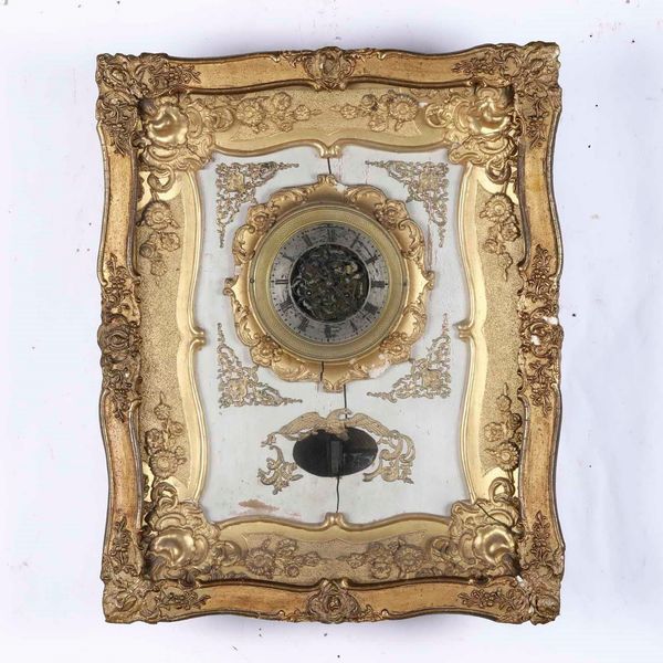 Pendola da parete a quadro, Vienna XIX secolo  - Asta Antiquariato Luglio | Cambi Time - Associazione Nazionale - Case d'Asta italiane