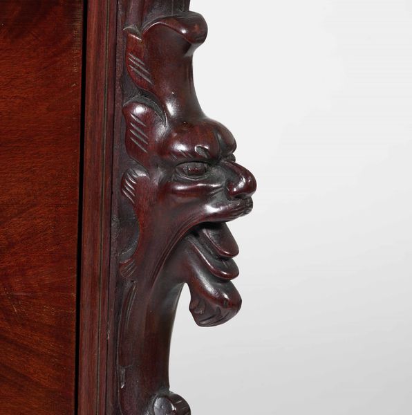 Secretaire lastronato in piuma di mogano. XIX secolo  - Asta Antiquariato Luglio | Cambi Time - Associazione Nazionale - Case d'Asta italiane