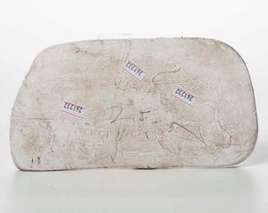 Impronta in gesso della gemma augustea raffigurante l'incoronazione di Augusto  - Asta Antiquariato Luglio | Cambi Time - Associazione Nazionale - Case d'Asta italiane