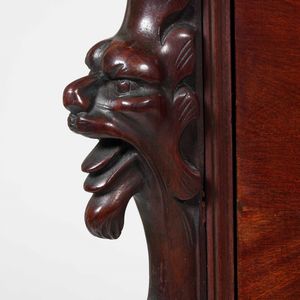 Secretaire lastronato in piuma di mogano. XIX secolo  - Asta Antiquariato Luglio | Cambi Time - Associazione Nazionale - Case d'Asta italiane