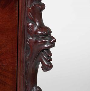 Secretaire lastronato in piuma di mogano. XIX secolo  - Asta Antiquariato Luglio | Cambi Time - Associazione Nazionale - Case d'Asta italiane