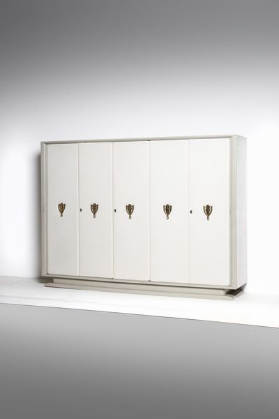 BUZZI TOMASO (1900 - 1981) : attribuito. Armadio  - Asta Asta 371 | DESIGN E ARTI DECORATIVE DEL NOVECENTO Online - Associazione Nazionale - Case d'Asta italiane