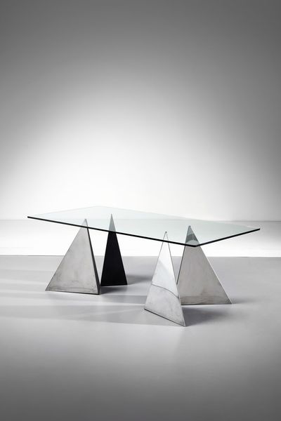 FRASCA' NATO (n. 1931) : attribuito. Tavolo  - Asta Asta 371 | DESIGN E ARTI DECORATIVE DEL NOVECENTO Online - Associazione Nazionale - Case d'Asta italiane