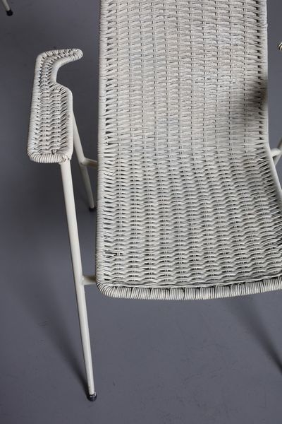 PAGANI CARLO : attribuito. Dieci sedie  - Asta Asta 371 | DESIGN E ARTI DECORATIVE DEL NOVECENTO Online - Associazione Nazionale - Case d'Asta italiane