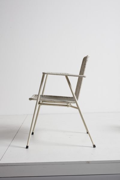 PAGANI CARLO : attribuito. Dieci sedie  - Asta Asta 371 | DESIGN E ARTI DECORATIVE DEL NOVECENTO Online - Associazione Nazionale - Case d'Asta italiane