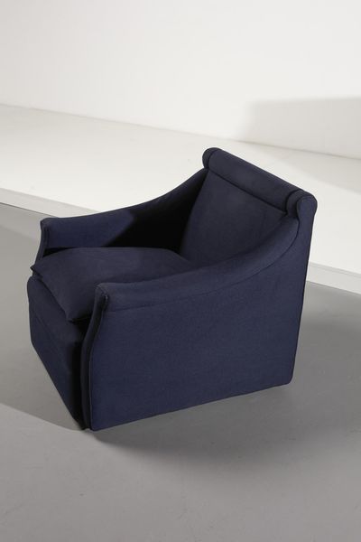 CACCIA DOMINIONI LUIGI (n. 1913) : Coppia di poltrone P16 San Siro per Azucena  - Asta Asta 371 | DESIGN E ARTI DECORATIVE DEL NOVECENTO Online - Associazione Nazionale - Case d'Asta italiane