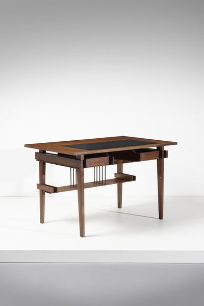 MANIFATTURA ITALIANA : Scrivania  - Asta Asta 371 | DESIGN E ARTI DECORATIVE DEL NOVECENTO Online - Associazione Nazionale - Case d'Asta italiane