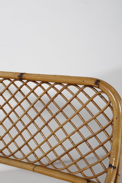 BONACINA 1889 : attribuito. Letto  - Asta Asta 371 | DESIGN E ARTI DECORATIVE DEL NOVECENTO Online - Associazione Nazionale - Case d'Asta italiane