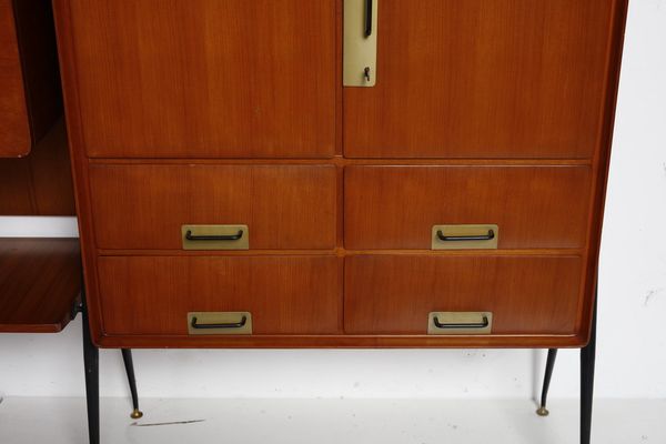 CAVATORTA SILVIO : Mobile da soggiorno  - Asta Asta 371 | DESIGN E ARTI DECORATIVE DEL NOVECENTO Online - Associazione Nazionale - Case d'Asta italiane