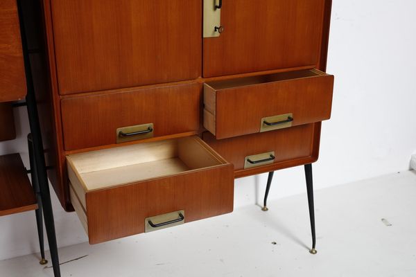 CAVATORTA SILVIO : Mobile da soggiorno  - Asta Asta 371 | DESIGN E ARTI DECORATIVE DEL NOVECENTO Online - Associazione Nazionale - Case d'Asta italiane