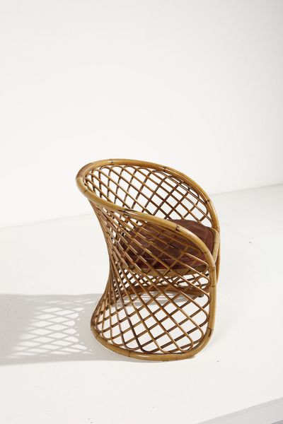 COLOMBI ALBERTO : Coppia di poltroncine 905 per Bonacina  - Asta Asta 371 | DESIGN E ARTI DECORATIVE DEL NOVECENTO Online - Associazione Nazionale - Case d'Asta italiane