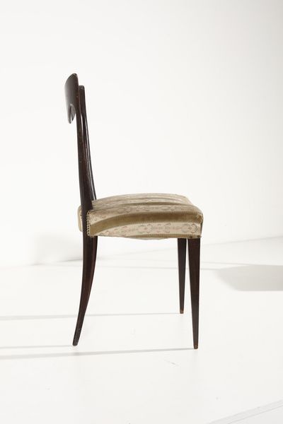 ULRICH GUGLIELMO (1904 - 1977) : attribuito. Sei sedie  - Asta Asta 371 | DESIGN E ARTI DECORATIVE DEL NOVECENTO Online - Associazione Nazionale - Case d'Asta italiane