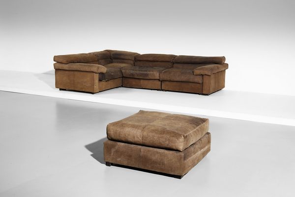 SCARPA AFRA (1937 -2011) & TOBIA (n. 1935) : Divano Erasmo per B&B Italia  - Asta Asta 371 | DESIGN E ARTI DECORATIVE DEL NOVECENTO Online - Associazione Nazionale - Case d'Asta italiane