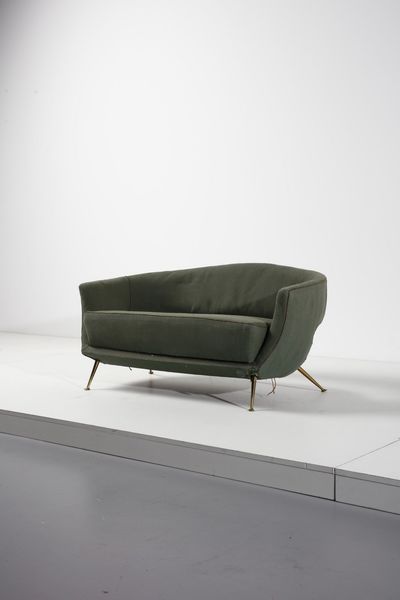 MUNARI FEDERICO : Divano  - Asta Asta 371 | DESIGN E ARTI DECORATIVE DEL NOVECENTO Online - Associazione Nazionale - Case d'Asta italiane