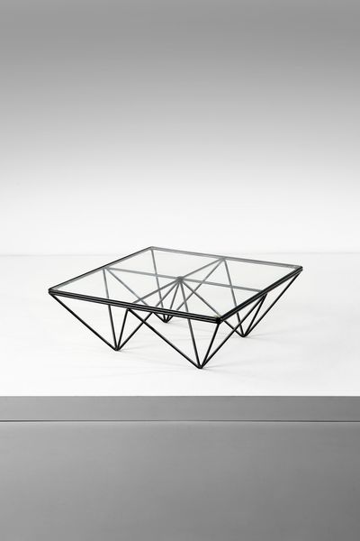 PIVA PAOLO (1950 - 2017) : Tavolino da salotto Alanda per B&B  - Asta Asta 371 | DESIGN E ARTI DECORATIVE DEL NOVECENTO Online - Associazione Nazionale - Case d'Asta italiane