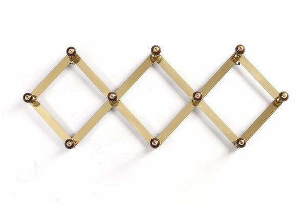 CACCIA DOMINIONI LUIGI (n. 1913) : Appendiabiti AT4 per Azucena  - Asta Asta 371 | DESIGN E ARTI DECORATIVE DEL NOVECENTO Online - Associazione Nazionale - Case d'Asta italiane