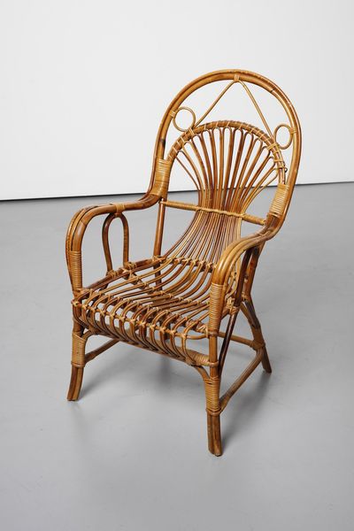 MANIFATTURA ITALIANA : Coppia di poltroncine  - Asta Asta 371 | DESIGN E ARTI DECORATIVE DEL NOVECENTO Online - Associazione Nazionale - Case d'Asta italiane