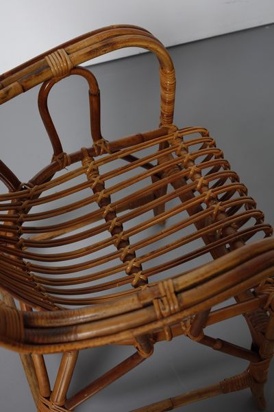 MANIFATTURA ITALIANA : Coppia di poltroncine  - Asta Asta 371 | DESIGN E ARTI DECORATIVE DEL NOVECENTO Online - Associazione Nazionale - Case d'Asta italiane