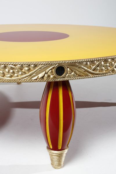 MANIFATTURA ITALIANA : Tavolo da salotto  - Asta Asta 371 | DESIGN E ARTI DECORATIVE DEL NOVECENTO Online - Associazione Nazionale - Case d'Asta italiane