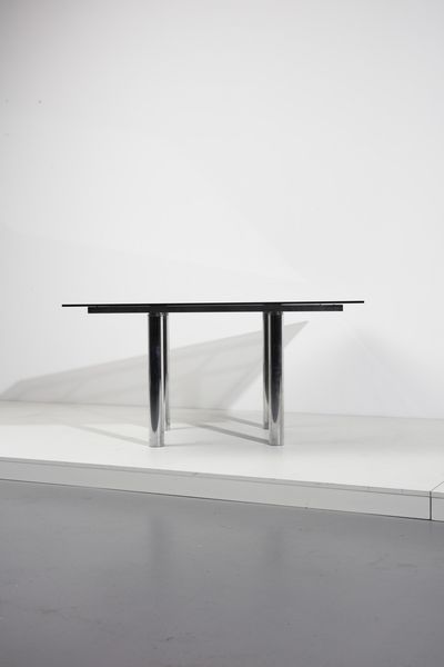 SCARPA AFRA (1937 -2011) & TOBIA (n. 1935) : Tavolo Andre per Gavina  - Asta Asta 371 | DESIGN E ARTI DECORATIVE DEL NOVECENTO Online - Associazione Nazionale - Case d'Asta italiane