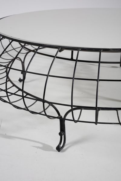 MANIFATTURA FRANCESE : Tavolino da salotto  - Asta Asta 371 | DESIGN E ARTI DECORATIVE DEL NOVECENTO Online - Associazione Nazionale - Case d'Asta italiane