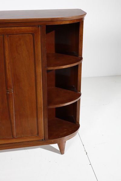 PECORINI GUGLIELMO : attribuito. Coppia di credenze  - Asta Asta 371 | DESIGN E ARTI DECORATIVE DEL NOVECENTO Online - Associazione Nazionale - Case d'Asta italiane