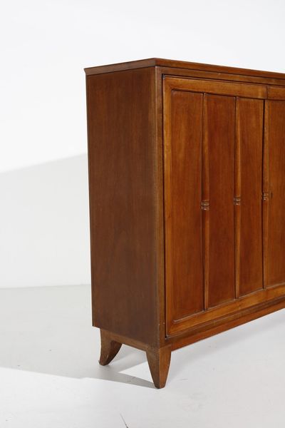 PECORINI GUGLIELMO : attribuito. Coppia di credenze  - Asta Asta 371 | DESIGN E ARTI DECORATIVE DEL NOVECENTO Online - Associazione Nazionale - Case d'Asta italiane