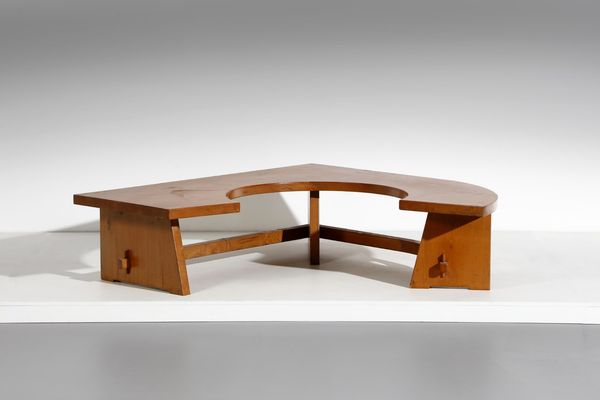 LEONARDO SAVIOLI (1917 -1982) & FLORA WIECHMANN (1917-2011) : attribuito. Panca  - Asta Asta 371 | DESIGN E ARTI DECORATIVE DEL NOVECENTO Online - Associazione Nazionale - Case d'Asta italiane